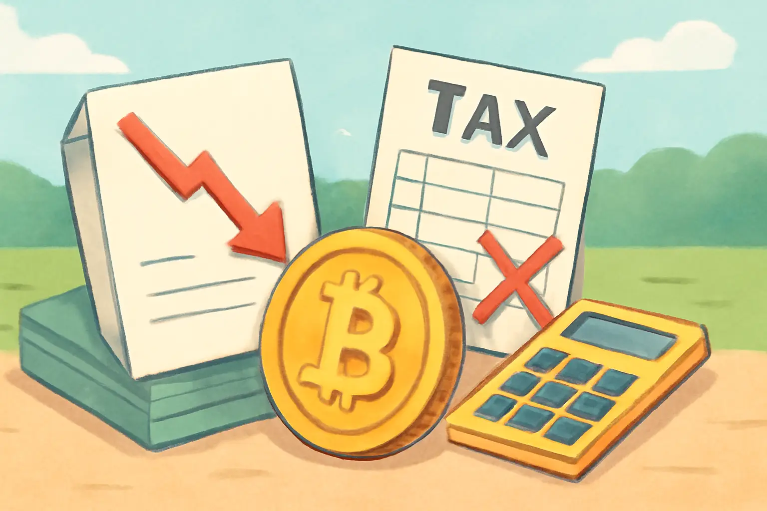 仮想通貨の損失繰越はできない?損益通算の仕組みと注意点を解説